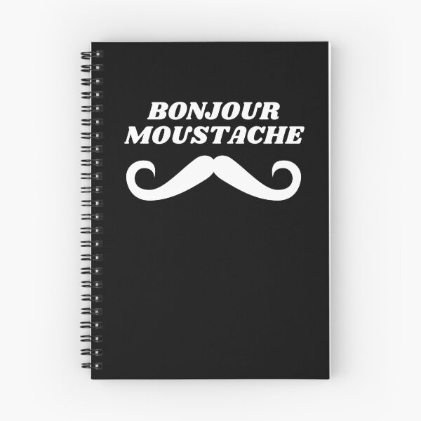Item preview, Bonjour Moustache designed and sold by mikels.