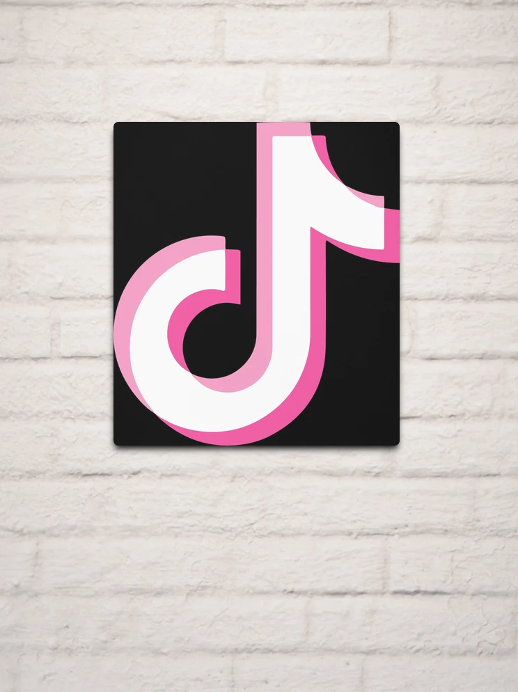 TIKTOK Made Me Buy It Sticker Social Media in Black Pink 