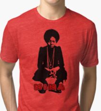Nina Simone Sit Tri-blend T-Shirt