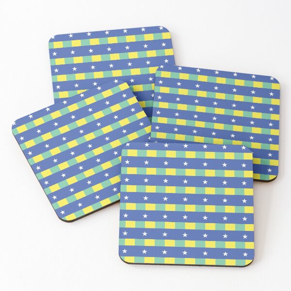 Item preview, Star tripartite pattern blue designed and sold by zcabask.