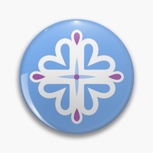 Item preview, Nice sky blue pattern with a white flower designed and sold by irusca_ artworks.