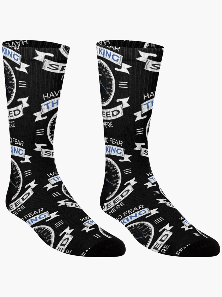 Thumbnail 3 of 5, Socks, Speed Racing Speedometer Drag Race Tuning designed and sold by RJ-Art.