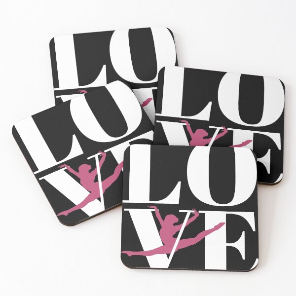 Item preview, Love Gymnastics gift, Gymnasgift, Tumbling gift print designed and sold by Lisbob.