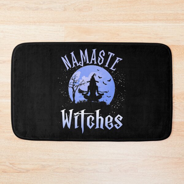 Item preview, Namaste Witches Funny Halloween Yoga- Funny Halloween Witches designed and sold by Simeon	 Dorelus.