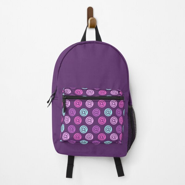 Item preview,  Email @ purple and blue pattern (symbol, sign) purple background designed and sold by Stéphane  Thirion.