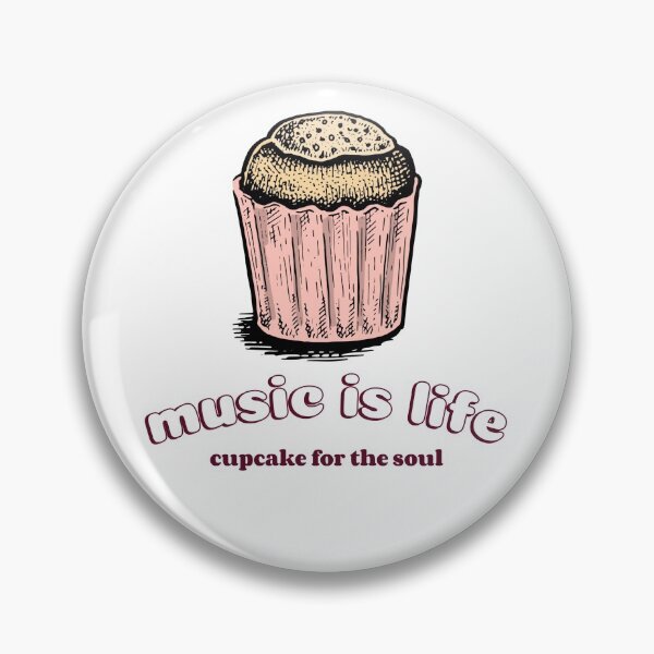 Item preview, Music is Life, Cupcake for the Soul designed and sold by boisebug.