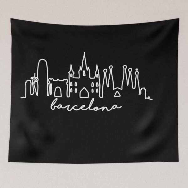 Item preview, Visit Barcelona designed and sold by One Line Aesthetics ♡.