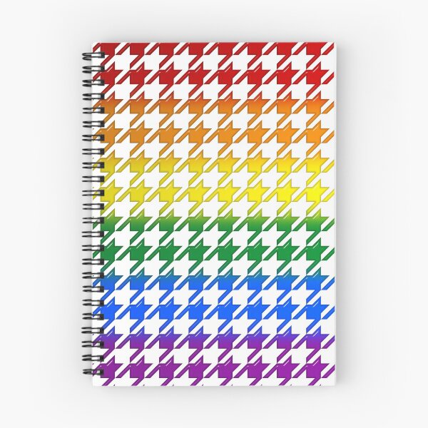 Item preview, Houndstooth Large Rainbow Bevel designed and sold by MarkUK97.
