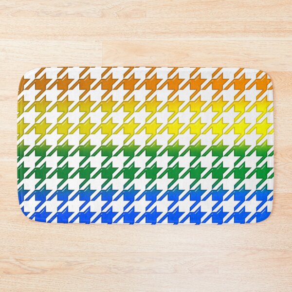 Item preview, Houndstooth Large Rainbow Bevel designed and sold by MarkUK97.