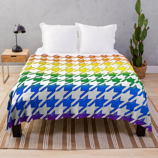 Item preview, Houndstooth Large Rainbow Bevel designed and sold by MarkUK97.