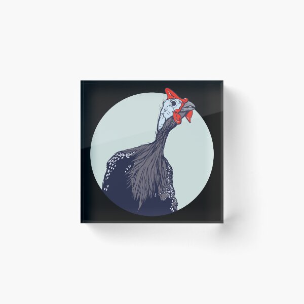 Item preview, Cute Bird gift, Guinea Fowl gift print designed and sold by Lisbob.