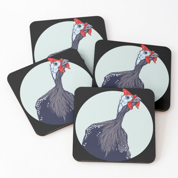 Item preview, Cute Bird gift, Guinea Fowl gift print designed and sold by Lisbob.