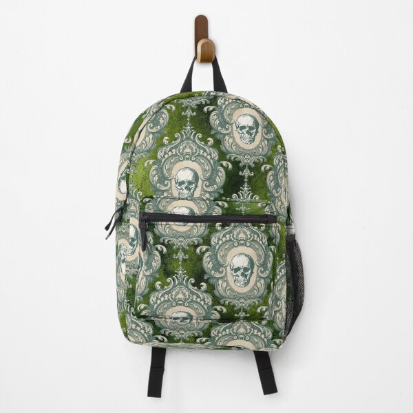 Item preview, Gothic Skulls Green designed and sold by Dreamflight.
