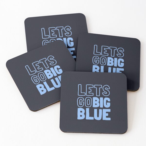 Item preview, Let's Go Big Blue designed and sold by ValentinaHramov.