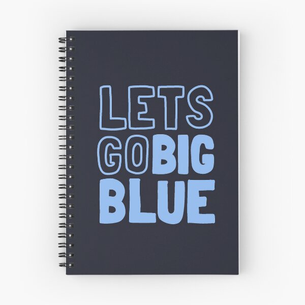 Item preview, Let's Go Big Blue designed and sold by ValentinaHramov.