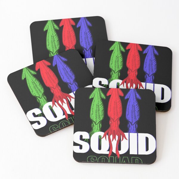 Item preview, The Mighty Squid Squad Octopus Gang Gift Design Idea design design designed and sold by Lisbob.