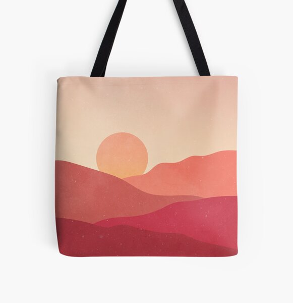 Item preview, Minimalist Sunset Landscape designed and sold by ind3finite.