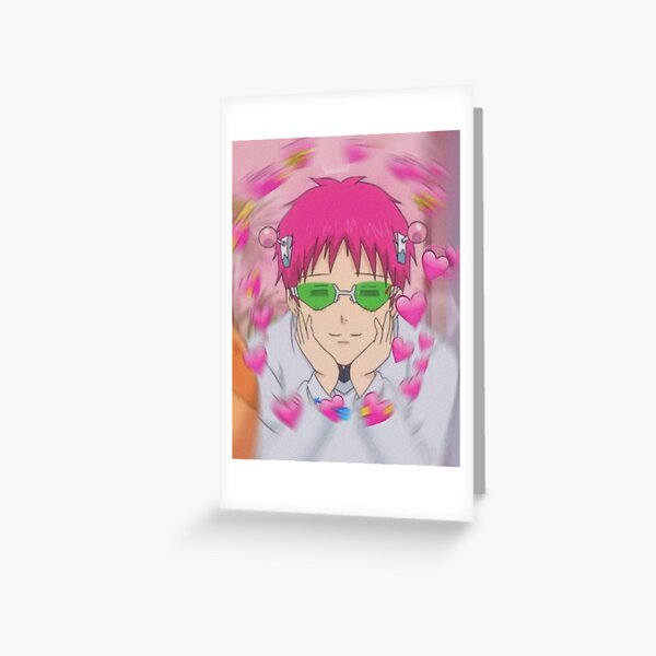 Item preview, Saiki K hearts designed and sold by mariapuente961.