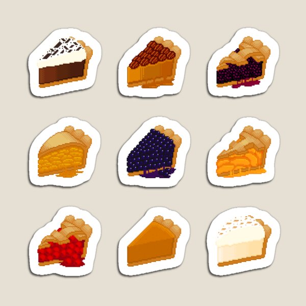 Item preview, Pixel Pie Slice Set designed and sold by ShadedPenumbra.