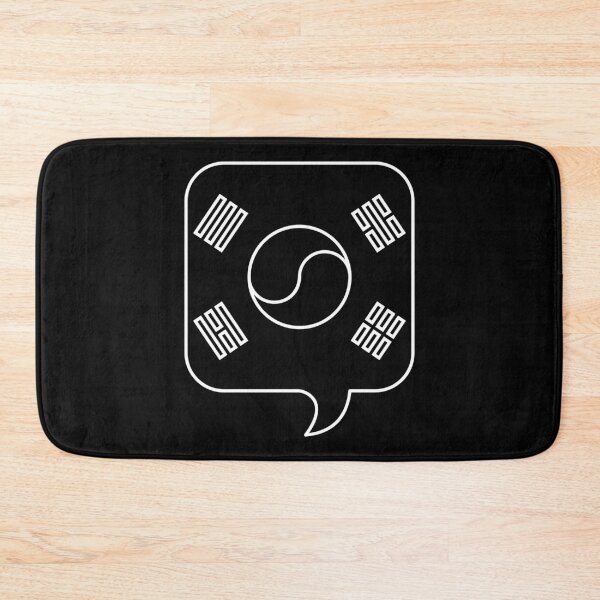 Item preview, Korean Flag Talk Bubble designed and sold by theKoreanRage.