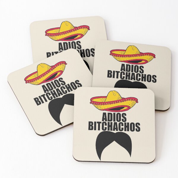 Item preview, Adios Bitchachos Mexican Mustache designed and sold by overstyle.