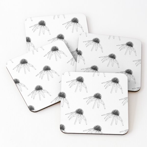 Item preview, Echinacea Classic Monochrome designed and sold by floratine.