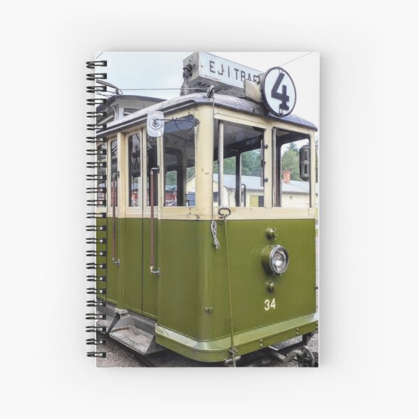 Aperçu de l'œuvre Rails de tramway rétro verts Transports en commun créée et vendue par Tanja Dianova.