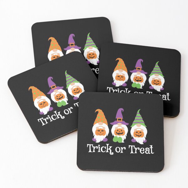 Item preview, Trick Or Treat Halloween Gnomes Carrying Pumkins designed and sold by sasigifts.