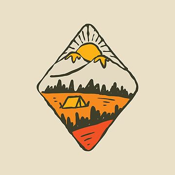 Artwork thumbnail, Camping by Quilimo Studio