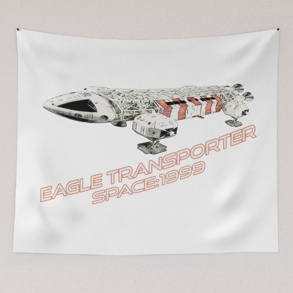 Item preview, SPACE 1999 - Eagle Transporter Sketch designed and sold by MakeMerry.