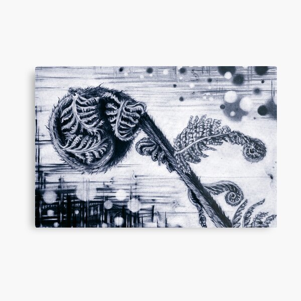 Tree Fern Frond Metal Print