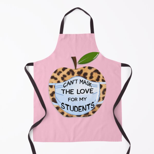 Item preview, Cute teacher teaching school student mask gift funny learning Apple appreciation  designed and sold by tiffanator606.