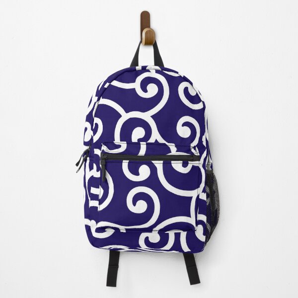 Item preview, Blue Batik Swirl Ferns designed and sold by Makanahele.