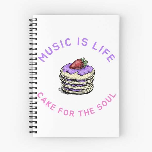 Item preview, Music is Life, Cake for the Soul designed and sold by boisebug.