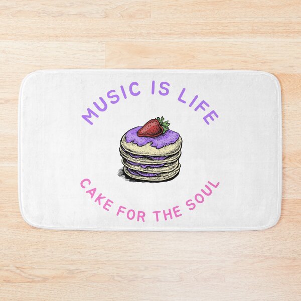 Item preview, Music is Life, Cake for the Soul designed and sold by boisebug.