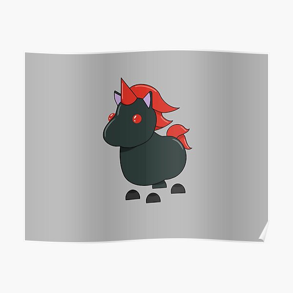 Adopt Me Posters Redbubble - kawaii unicorn roblox adopt me