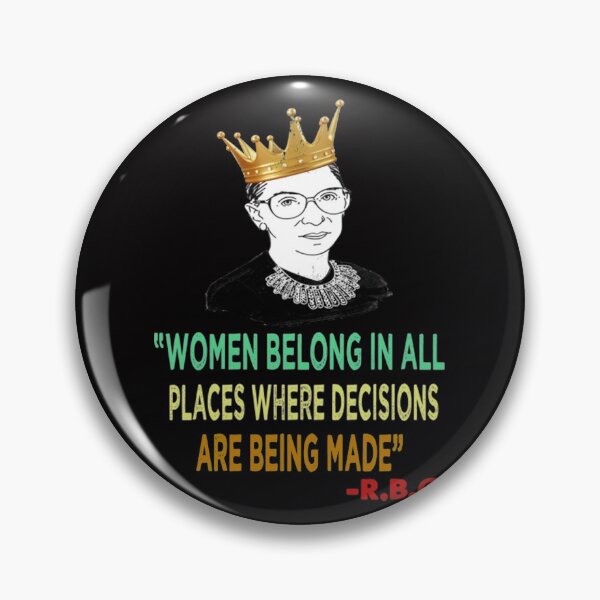 Item preview, Rbg vintage Women Belong In All Places where Decisions Are Being Made designed and sold by KhanWill.
