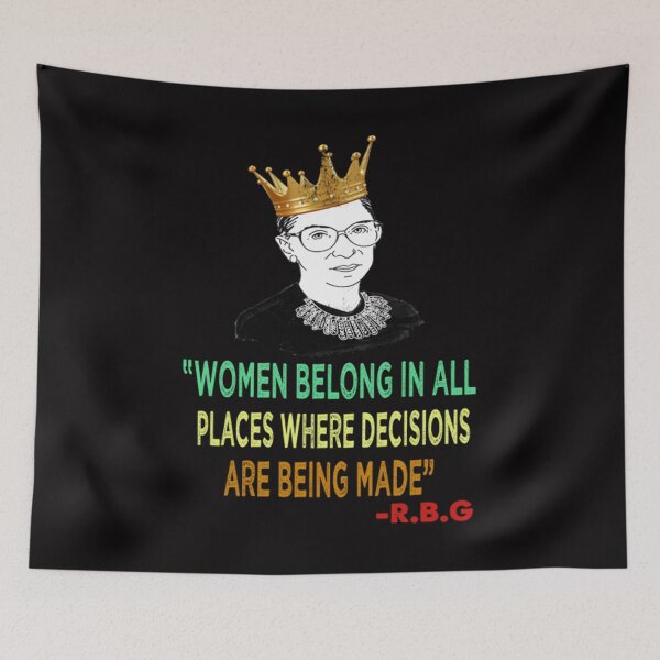 Item preview, Rbg vintage Women Belong In All Places where Decisions Are Being Made designed and sold by KhanWill.