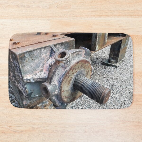 Item preview, Old rusty mechanism of metal Industrial Engineering Machinery designed and sold by Tanja Dianova.