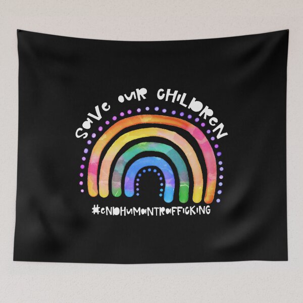 Item preview, Save our children End human trafficking  designed and sold by SwankyFine.