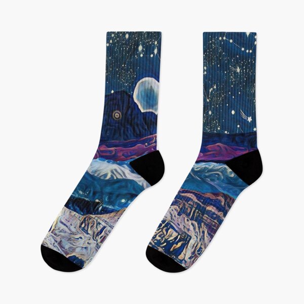 Item preview, Celestial moon night scenery  designed and sold by polymathicbeast.