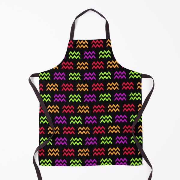 Item preview, Multicolored Aquarius astrological sign, zodiac symbol black background designed and sold by Stéphane  Thirion.