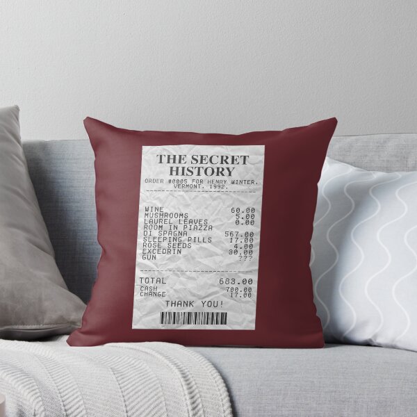 Item preview, the secret history- receipt. designed and sold by Shandy Gallace.