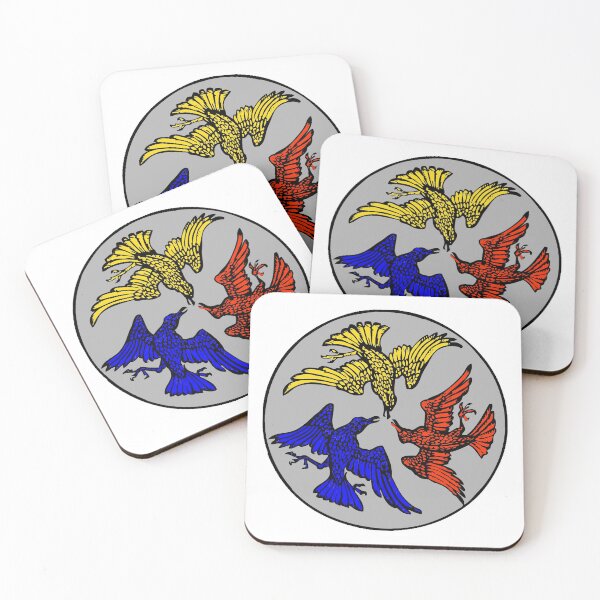 Item preview, three baby eagles designed and sold by Rami Khalifah.