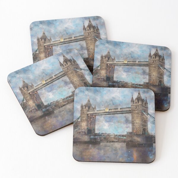 Item preview, Tower Bridge watercolour painting designed and sold by Paintings By Simon .