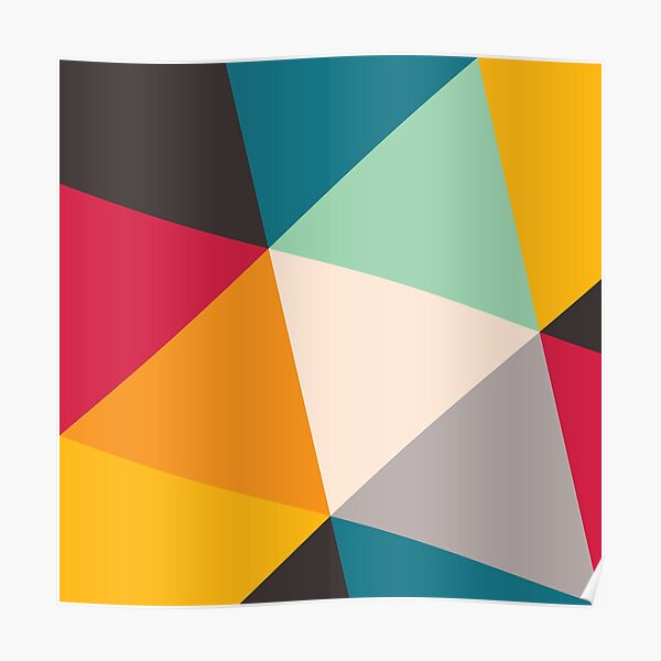 Colourful Geometric Triangles (2012) Poster