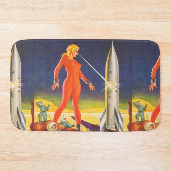 Item preview, Laser giantess  Vintage illustration designed and sold by Vintage Designs +.