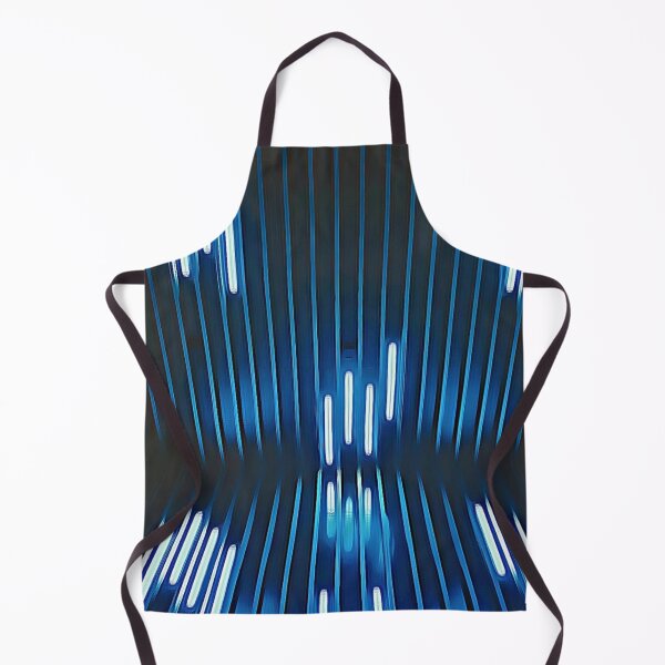 Item preview, Rayas de neón azules designed and sold by Cheeoh.