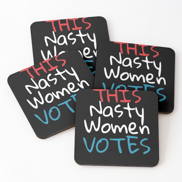 Item preview, This Nasty Woman Votes Feminist Liberal Voting designed and sold by thegoodplan.
