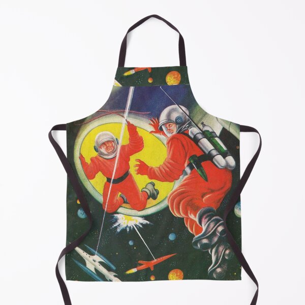 Item preview, Spacemen  Vintage illustration designed and sold by Vintage Designs +.